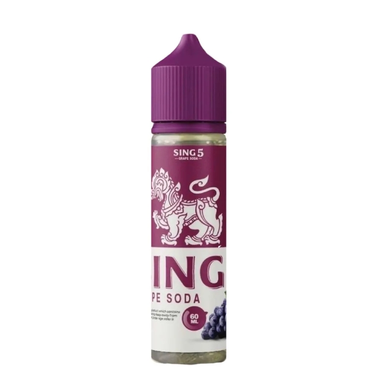 SING 5  GRAPE FREEBASE 60ML